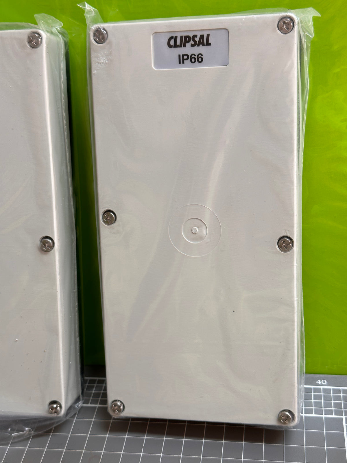 Clipsal 56L2-GY 2-Gang 56 Series PVC Enclosure Lid