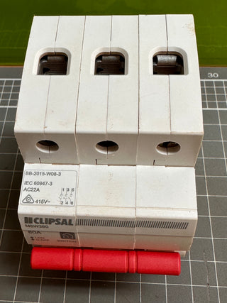 Clipsal Switch Isolator Resi MAX 3P 80A 415V, MSW380