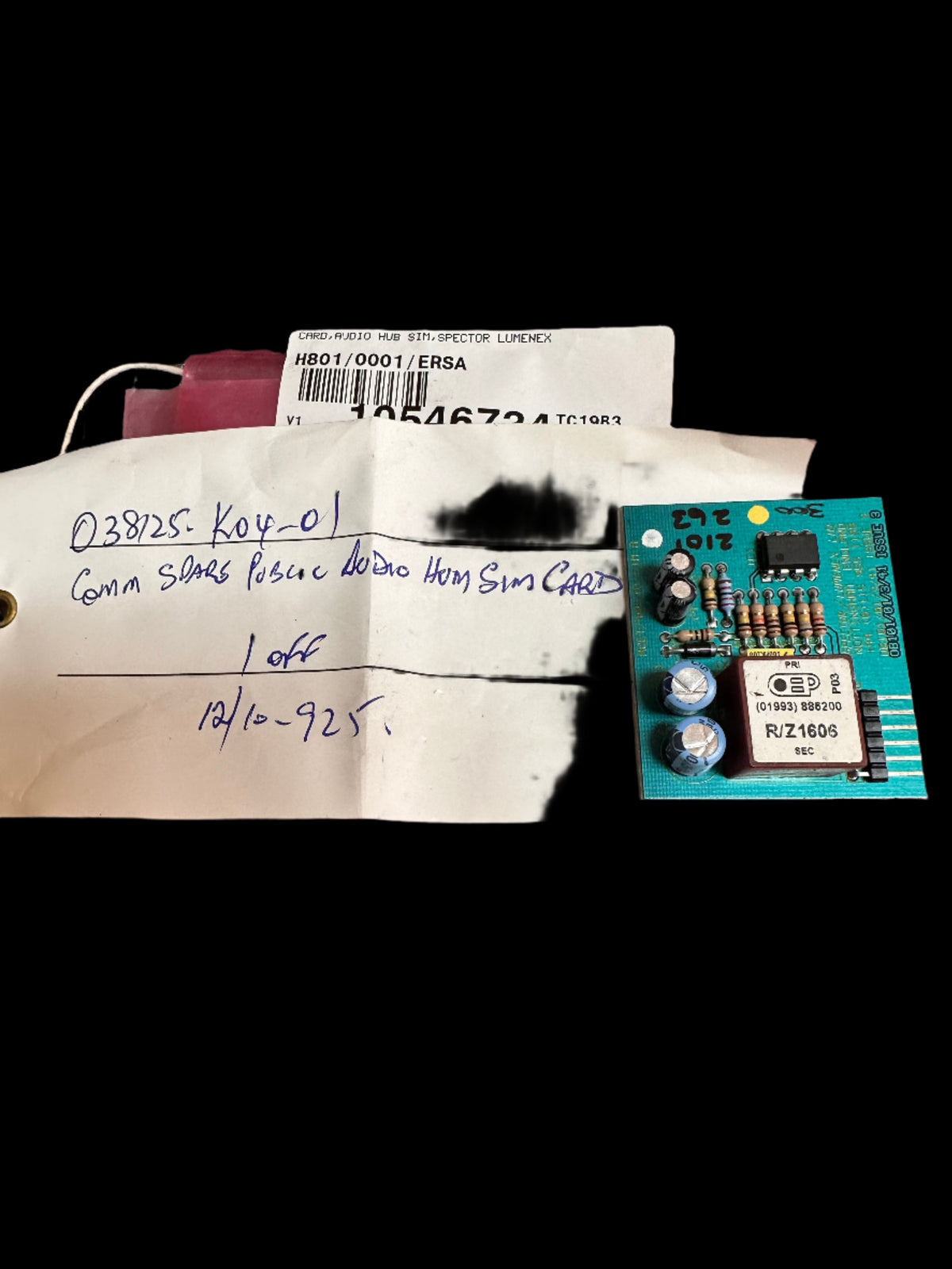 Spector Lumenex ACET Audio Hub PCB