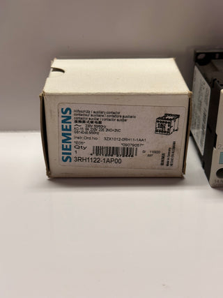 SIEMENS AUX Contactor 3RH1122-1AP00
