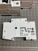 SIEMENS 5SX21 C1 Circuit Breaker, 1 Pole, 1Amp