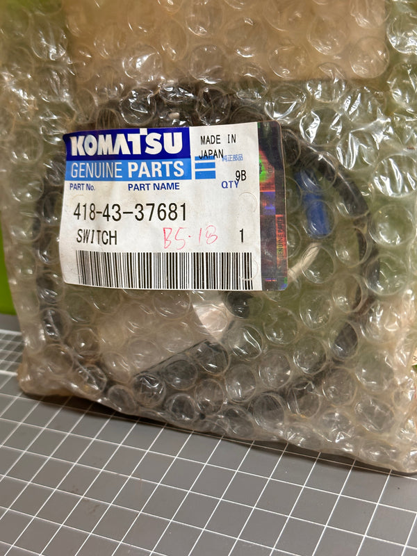 KOMATSU Pressure Switch, 418-43-37681