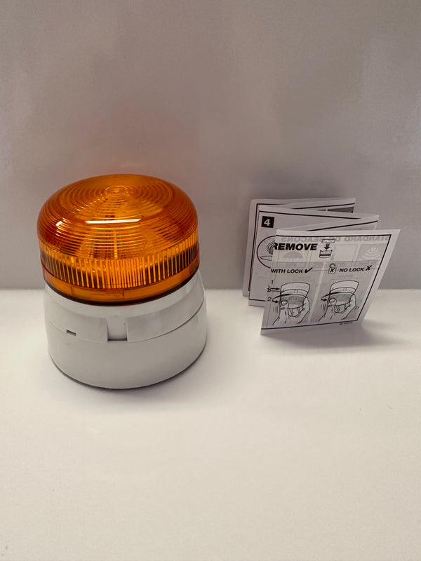 Klaxon Flashguard QBS Series Amber Flashing Beacon QBS-0054