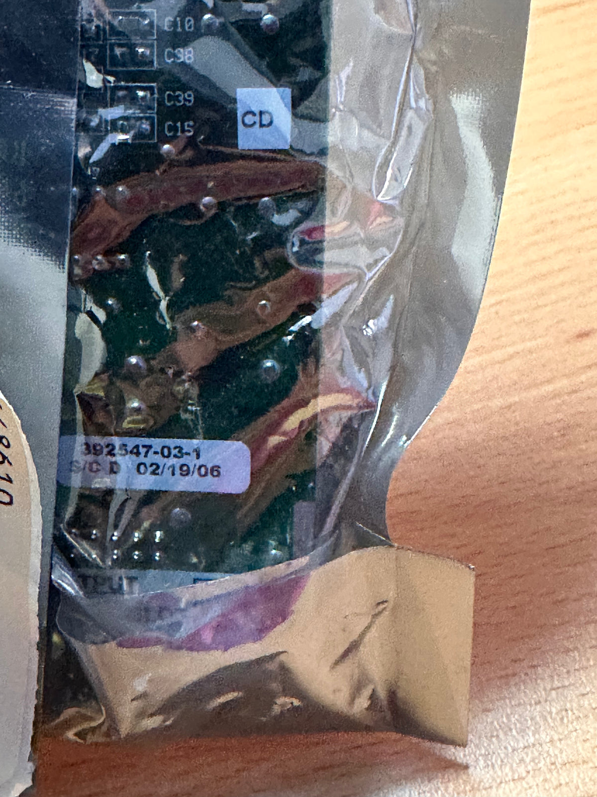 Bristol Babcock 392547-03-1 Discrete Input Circuit Card Assembly