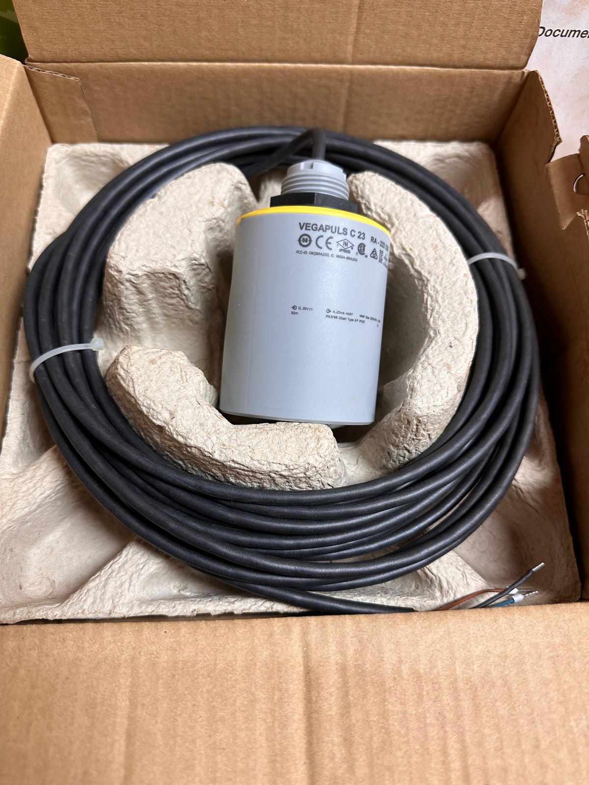 VEGA VEGAPULS C23 Series Radar Level Sensor RA 222 22K