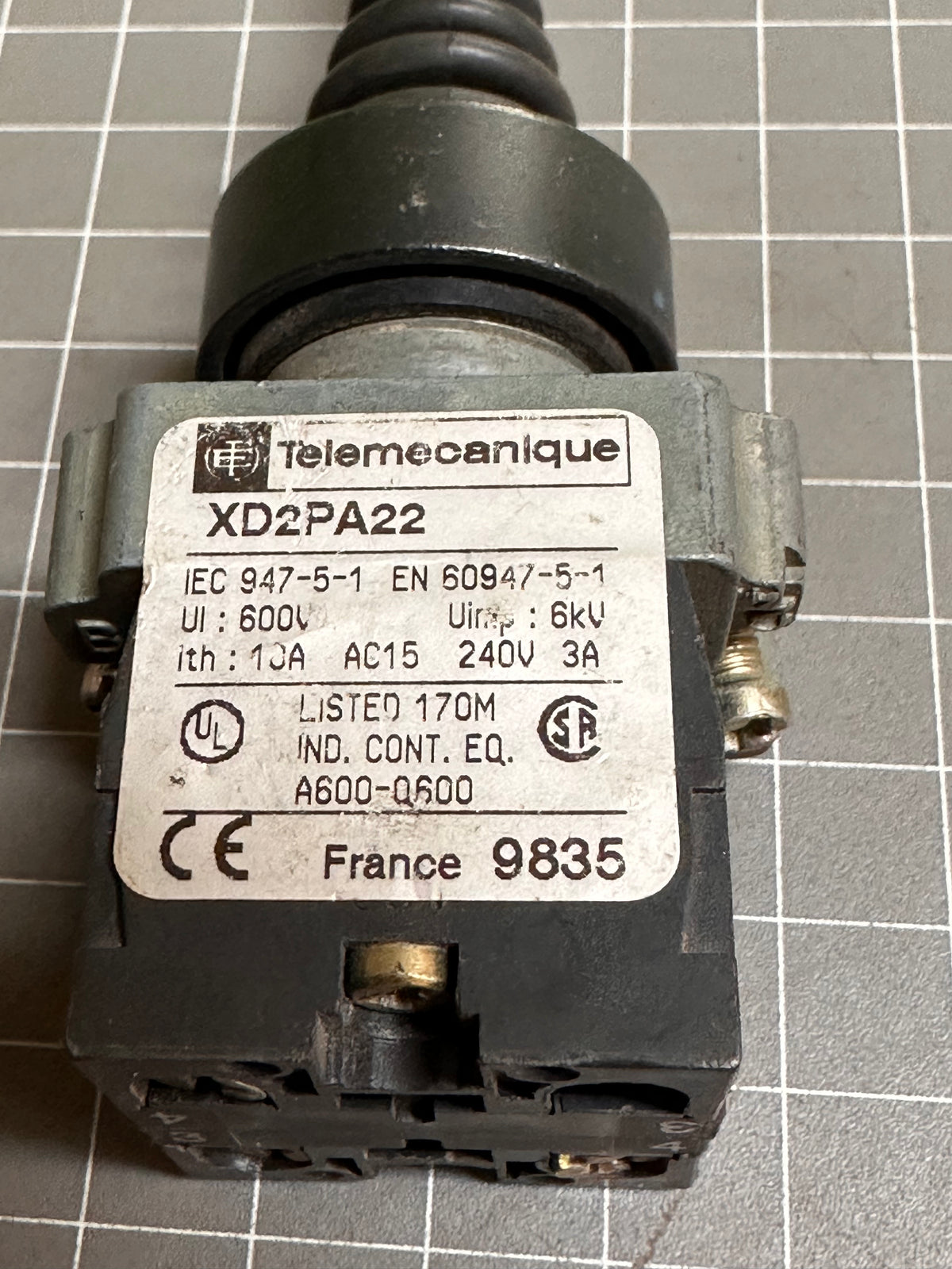 TELEMECANIQUE XD2PA22 Joystick Controller