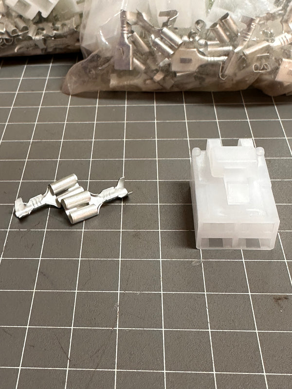 QVEE 4 way Male QC Connector with Terminals QVC4M10