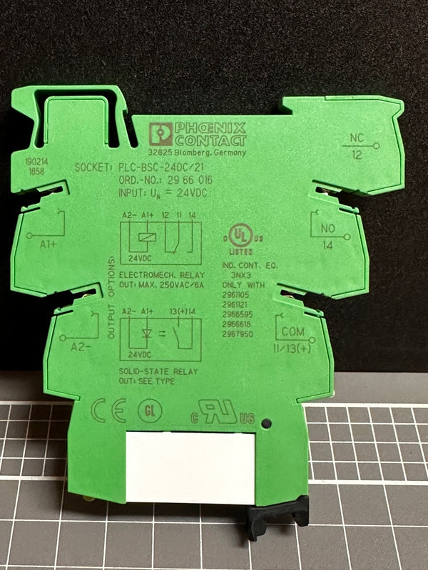 Phoenix Contact PLC-BSC-24DC/21 Relay Module 2966171