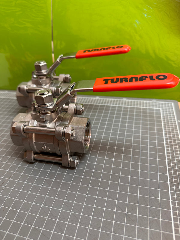 TURNFLO 3-PC 1000 WOG Ball Valve 1"