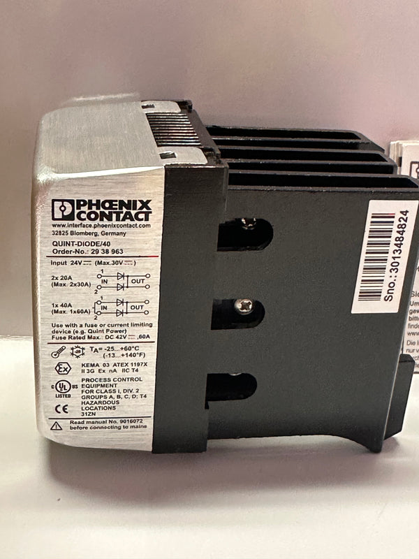 Phoenix Contact QUINT-DIODE/40 Redundancy Module