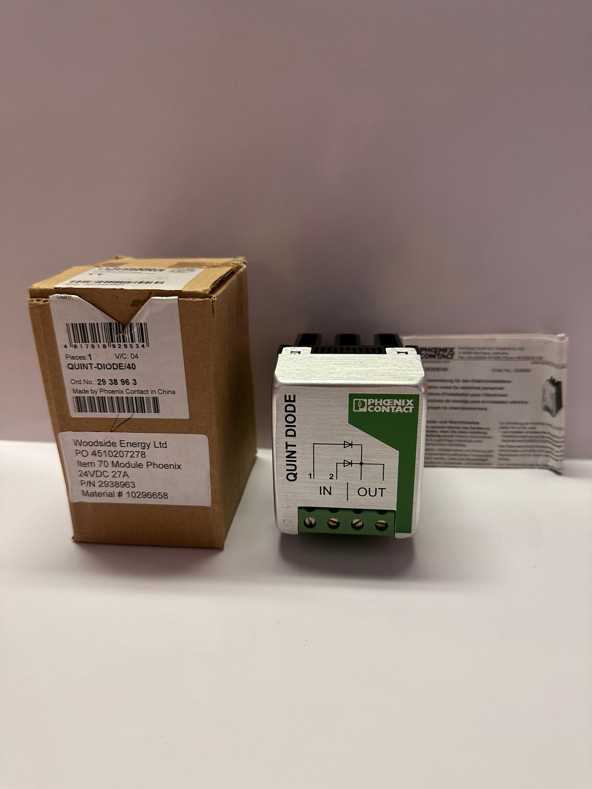 Phoenix Contact QUINT-DIODE/40 Redundancy Module