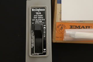Westinghouse HFB1016 AB DE ION 16A Thermal Magnetic Circuit Breaker