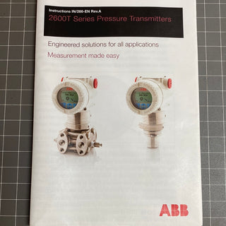ABB 2600T Series Pressure Transmitter with Sensors
