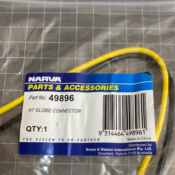 NARVA 49896 H7 Pre Wired Globe Holder