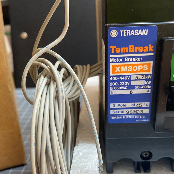 XM30PS Terasaki TemBreak 3P 8A FC Circuit Breaker