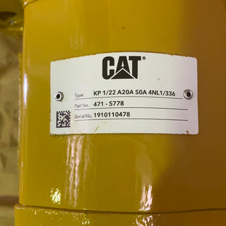 471-5778 Hydraulic Displacement Pump - Genuine CAT Part