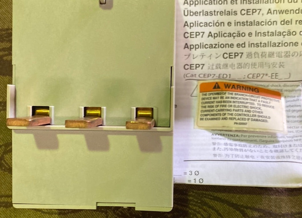 SPRECHER+SCHUH CEP7-EEGE Overload Relay