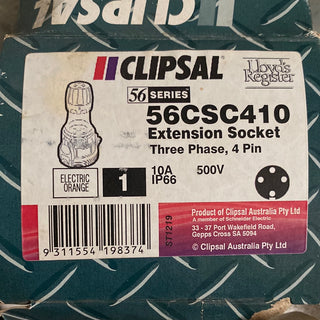 CLIPSAL 56CSC410 EXTENSION SOCKET IP66