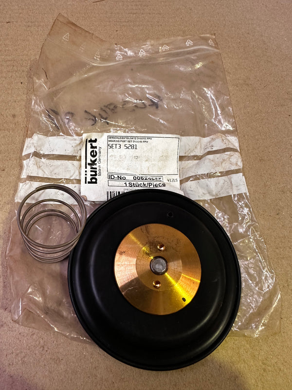 Burkert TYPE 5281 Repair Kit-SET3 624025
