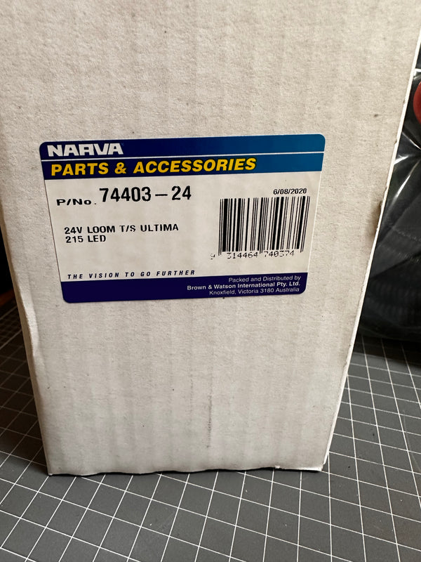 NARVA 74403-24, 24V Wiring Loom To Suit Ultima 215