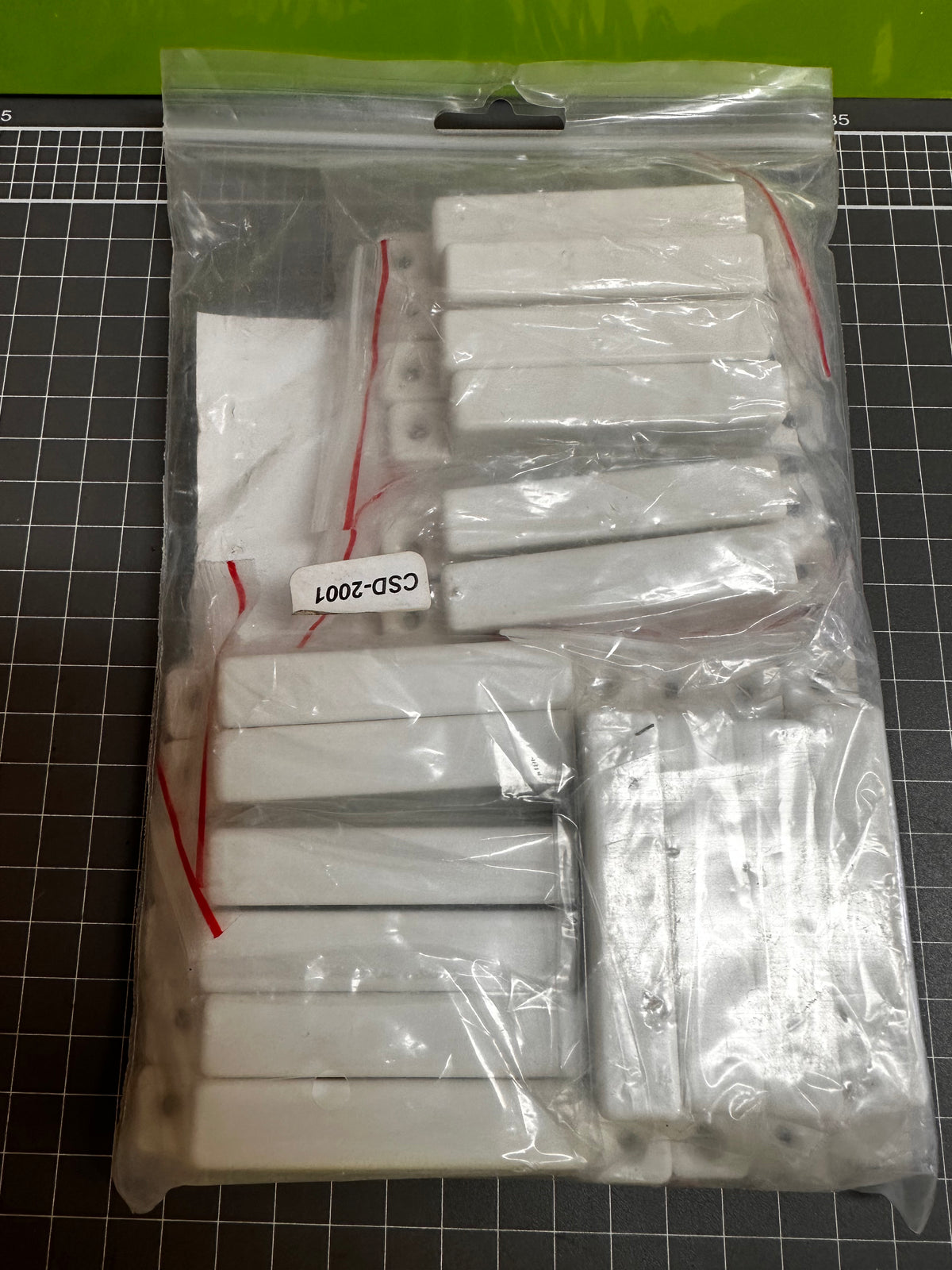 Secor WSS60 / CSD-2001 Door Contacts, White — Bag of 16