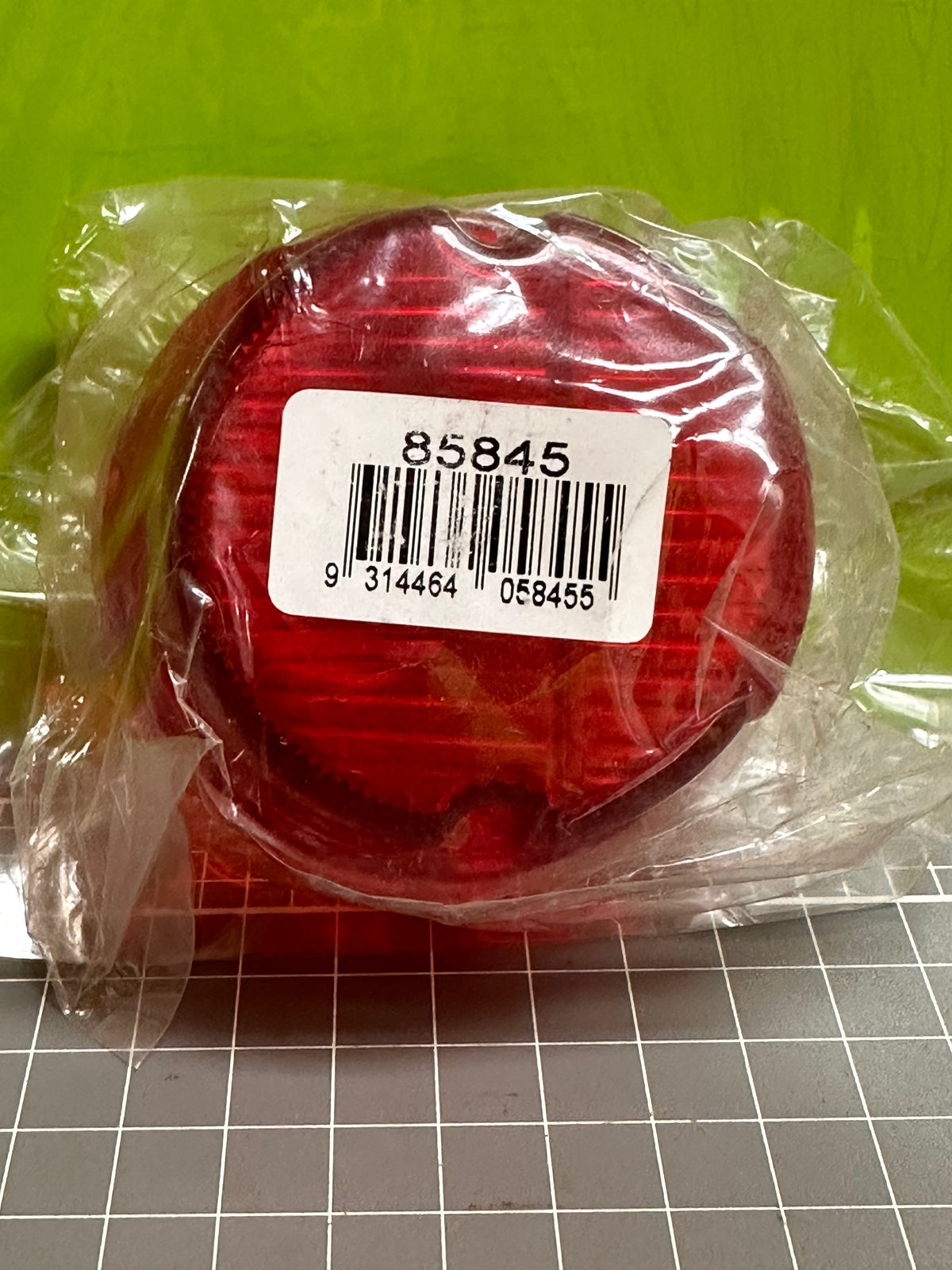 Narva 85845 Red Lens with Clear Window – Lens Only