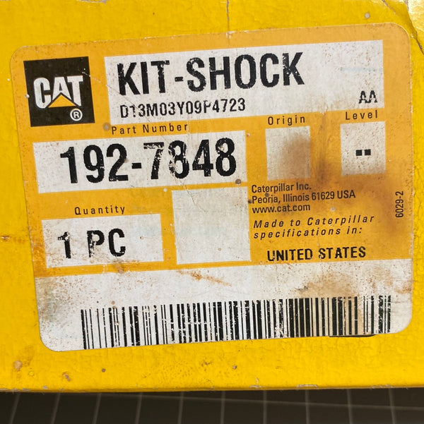 192-7848 KIT-Shock Absorber Upgrade - Genuine CAT part