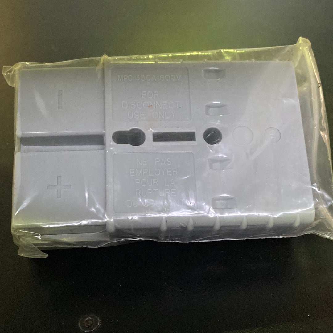 QVSY350 Grey Anderson-Style Connector, Listed 350A
