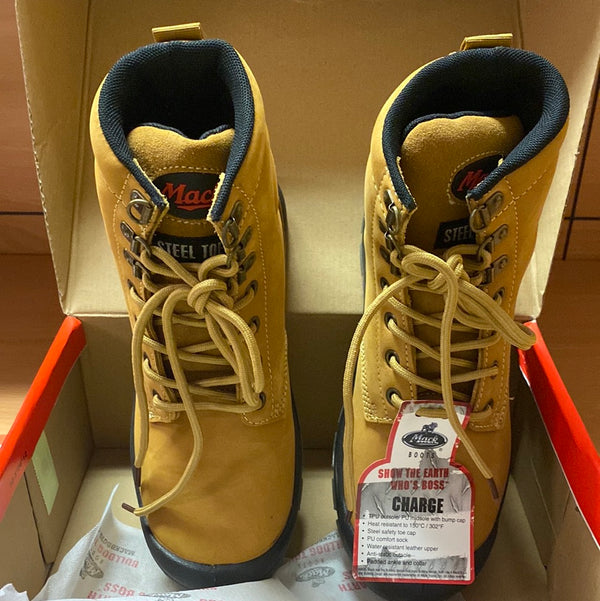 MACK SAFETY BOOTS, MKCHARGE-HHF, Colour-Honey