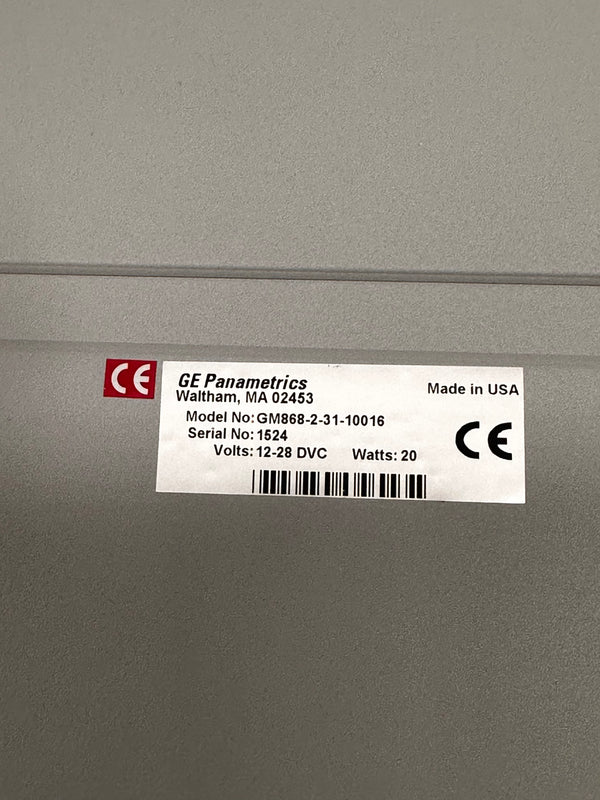 GE PANAMETRICS GM868 Ultrasonic Gas Flowmeter