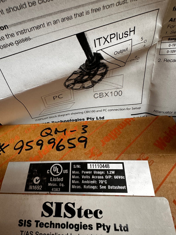 ITXPlus H Series Head Mount, Universal Loop powered, isolated, signal Converter