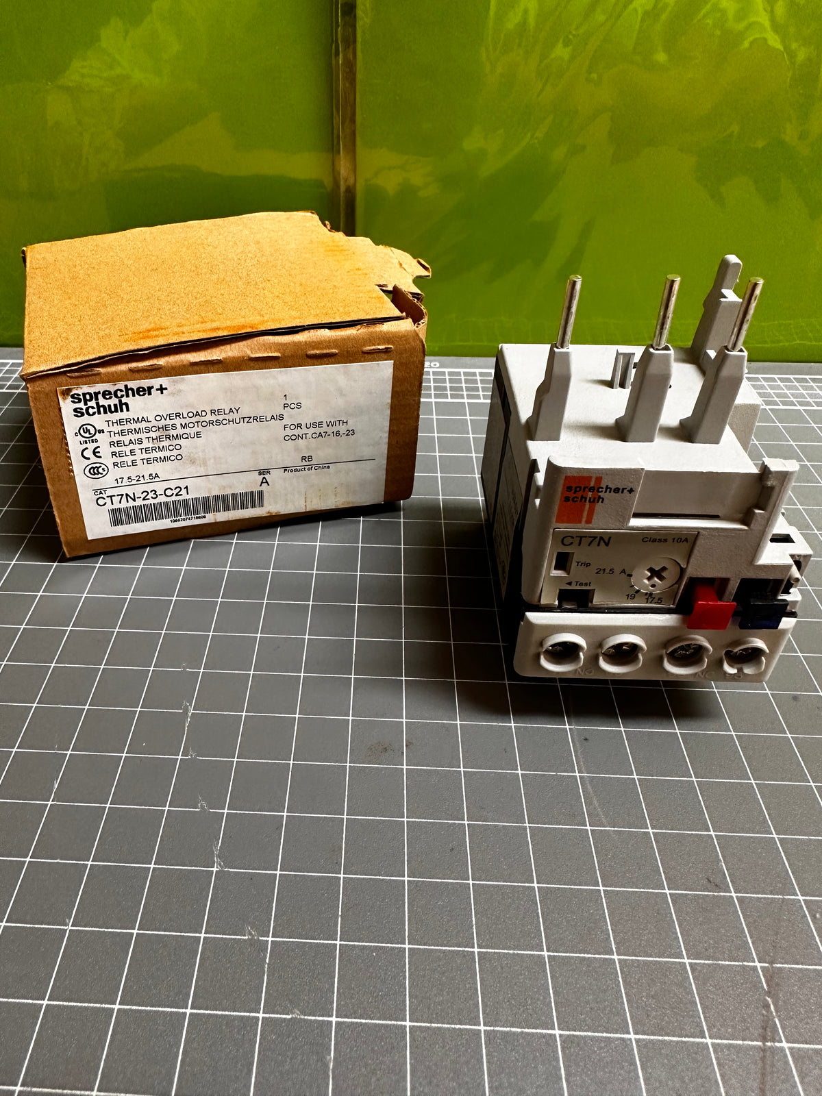 Sprecher + Schuh CT7N-23-C21 Thermal Overload Relay