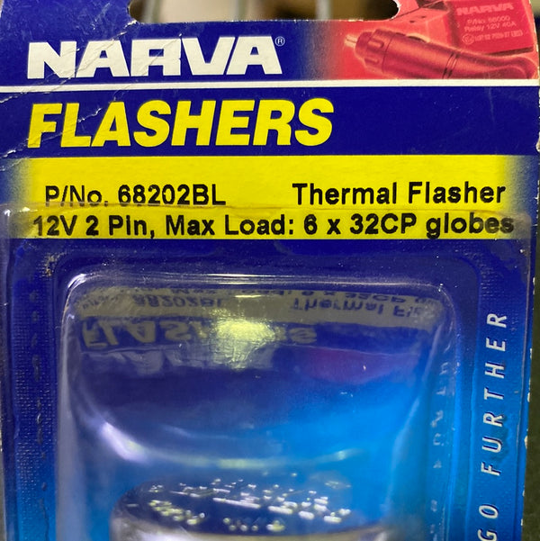 NARVA 12V 2 Pin Thermal Flasher 68202BL