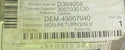 KOMATSU NON-RETURN VALVE 49007940