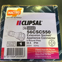 CLIPSAL 56 Series Extension Socket/Appliance Connector 56CSC550