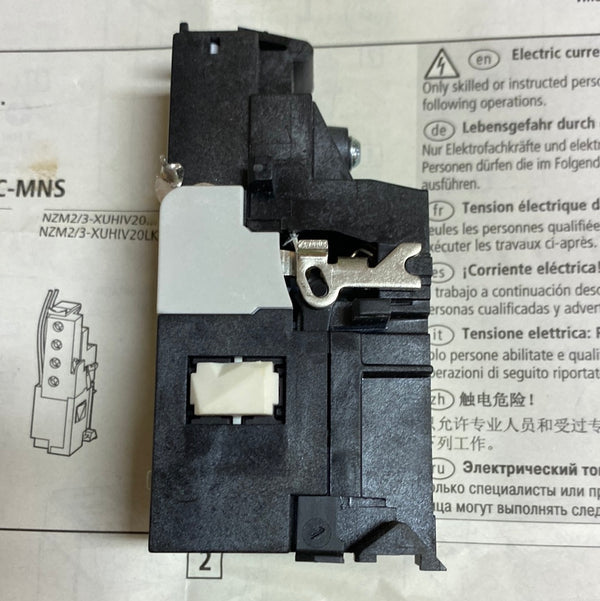 Eaton 380-440 AC NZM2/3-XUHIV Undervoltage Release Circuit Trip with VHI