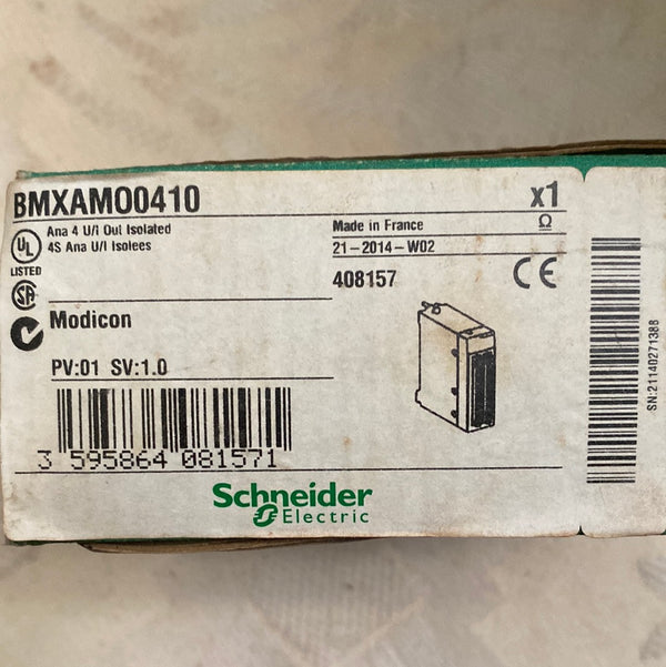 Schneider Electric BMXAMO0410 PLC Analogue Output Module