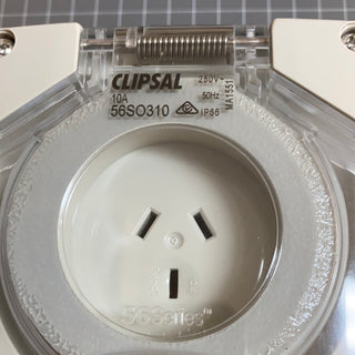CLIPSAL 56SO310 SOCKET OUTLET 56 Series, 3 Pin