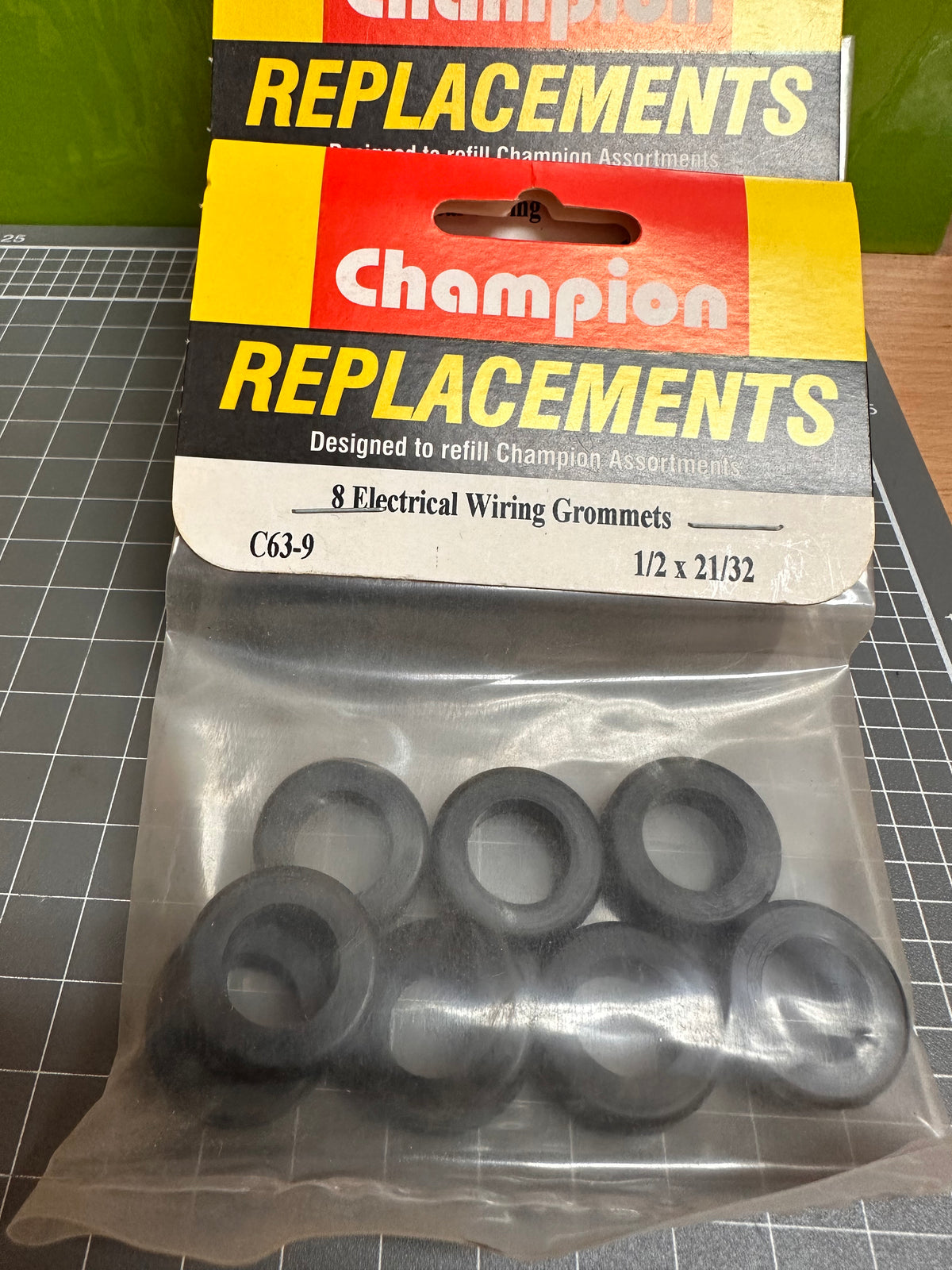 Champion C63-9 Electrical Wiring Grommets - 56pce