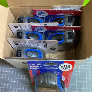 G-Craft GRX-5019 5m x 19mm Tape Measure Box of 6