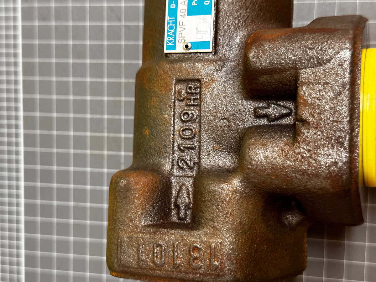 Kracht SPVF 40 A1G 1A 20 Pressure Relief Valve