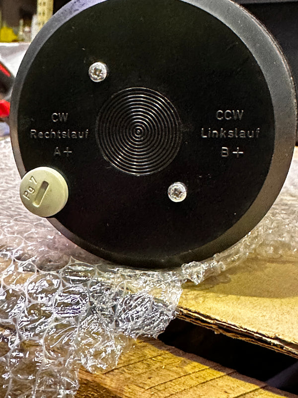 GROSCHOPP Nr.11224529 Wk 1113102 Right Angle Planetary Gear Motor Type Z20 PM186-40