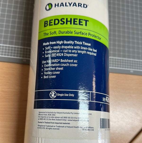 HALYARD Disposable Paper Bedsheet, 4260-B