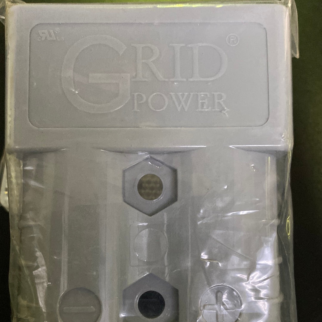 QVSY350 Grey Anderson-Style Connector, Listed 350A