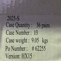 HEXARMOR RigLizard Gloves, Case of 36, Size S
