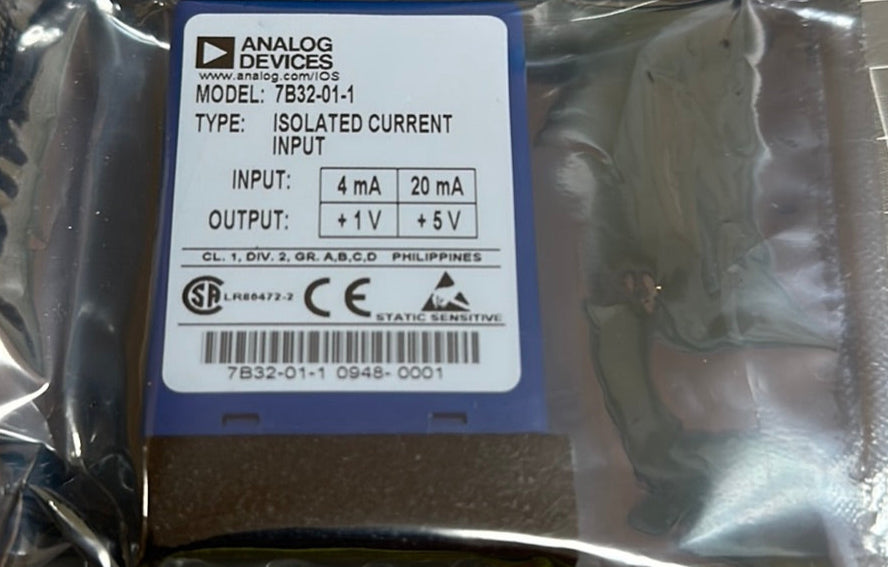 Analog Devices 7B32-01-1 Isolated Current Input Module