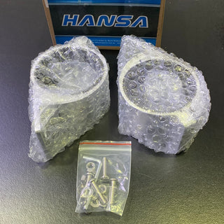 HANSA SG005 Aluminium Bracket 76mm, PAIR