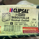 Clipsal Socket Outlet, Grey, 56SO310LLE