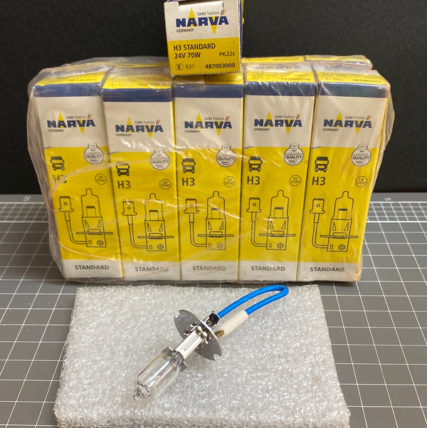 NARVA 48700 H3 Standard Headlamp Bulb