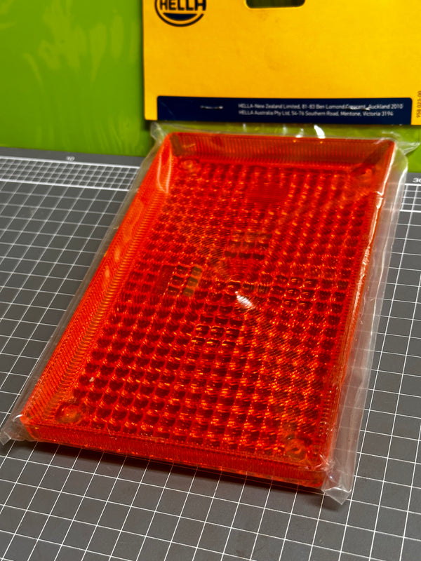 HELLA 9.2143.01 Amber Lens, 954.004-001